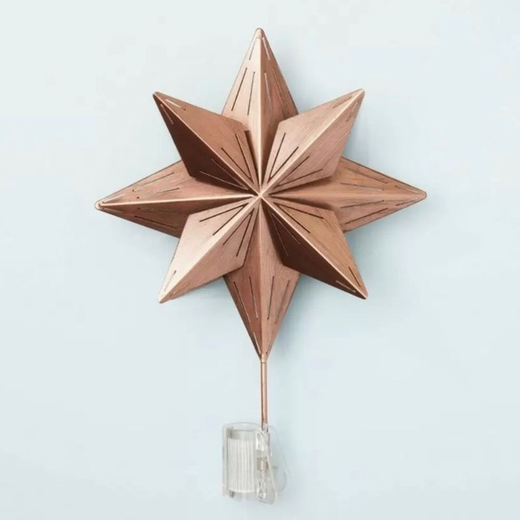 Hearth & Hand by Magnolia Antique Copper Metal Star Christmas Tree Topper🎄🌟 - Picture 2 of 5
